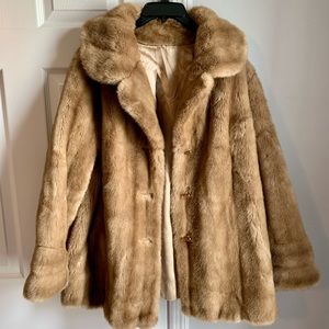Vintage Faux Fur Coat